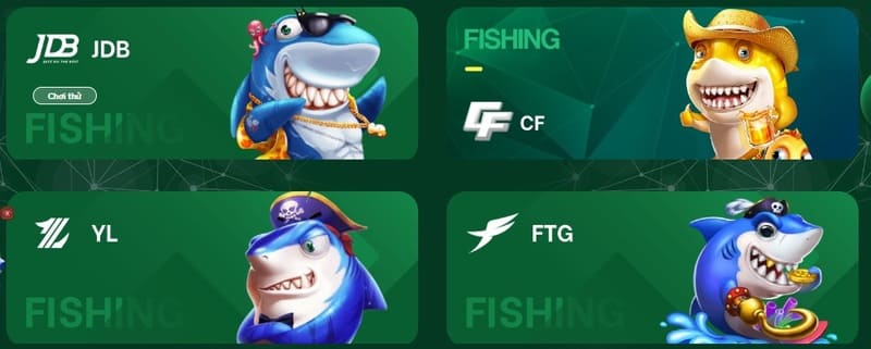 Bạn có thể lựa chọn nhà phát hành game bắn cá uy tín tại Bongvip