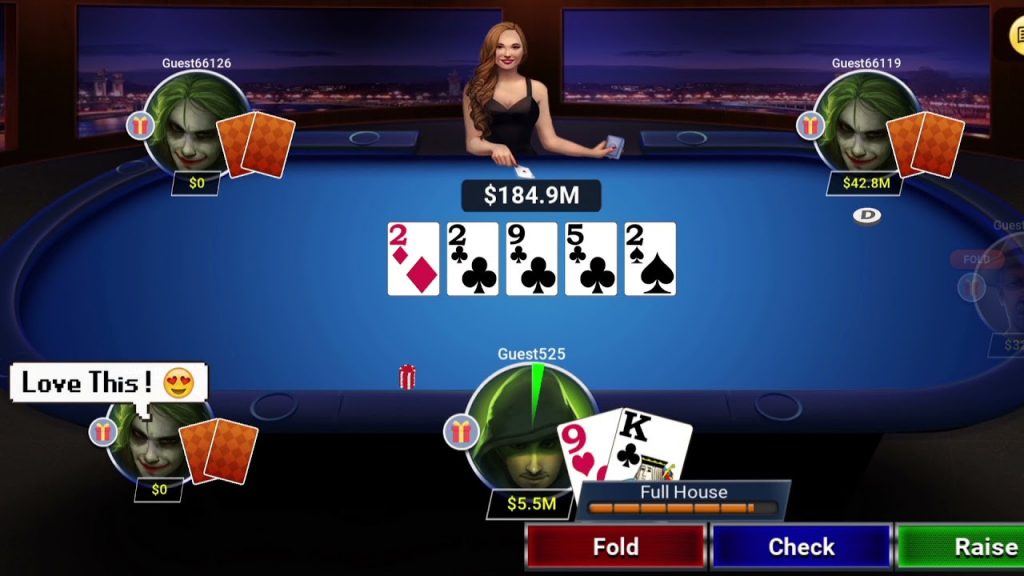 Quy định về hành động trong mỗi vòng chơi cá cược Poker